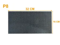 Painel de LED RGB P8 2.96 x 2 metros - Foto 3