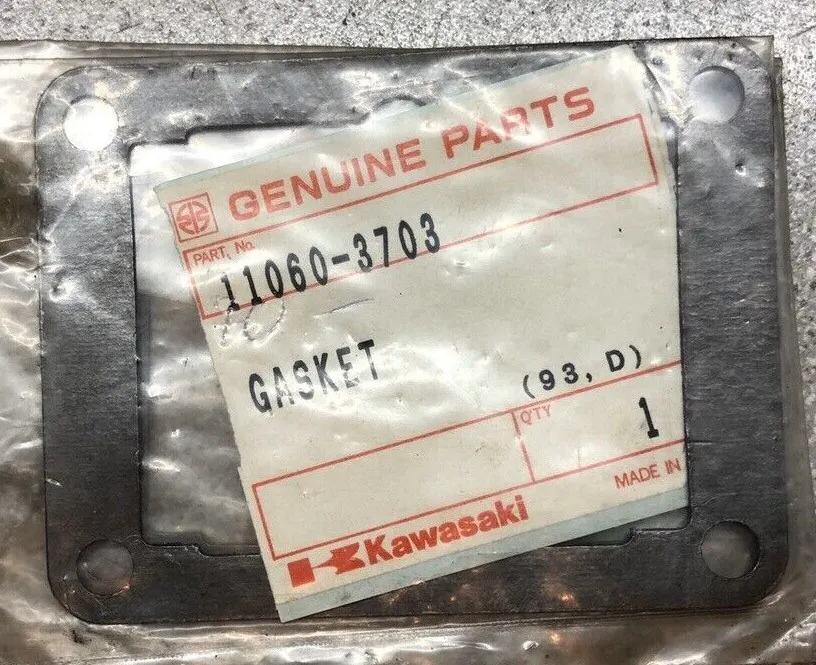 Junta Válvula Palhetas Torque Induction Jet Ski Kawasaki 650 300 OEM 11009-3731 11060-3703 Imagem