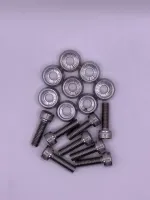 Arruelas Anodizadas Alta com Parafusos M6 - Foto 2