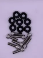 Arruelas Anodizadas Alta com Parafusos M6 - Foto 3