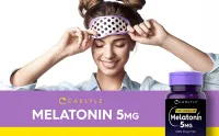 Melatonina Carlyle  Fast Dissolve Natural Berry Flavor 5mg C/300 Tablts Importado Frete Grátis - Foto 6