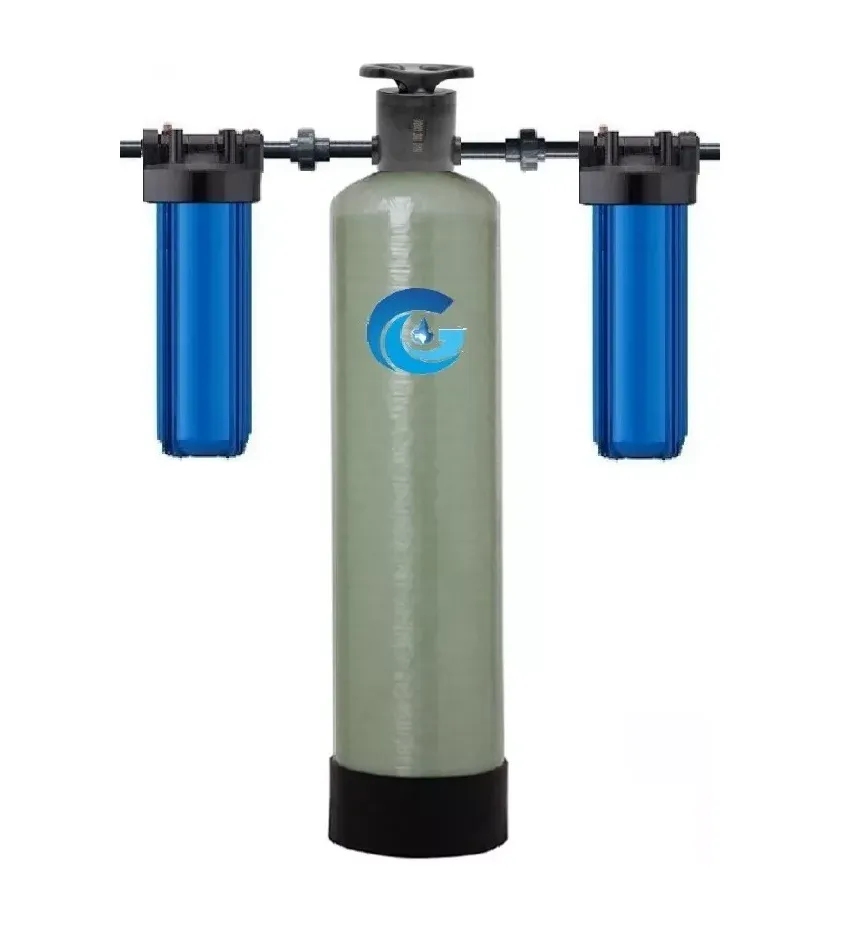Filtro de Água Central para Tratamento de Nitrato, Dureza e Coliformes 6m³/h