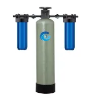 Filtro de Água Central para Tratamento de Nitrato, Dureza e Coliformes 6m³/h