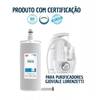 Refil FPA18 Compatível Com Purificadores Lorenzetti Gioviale - Foto 2