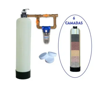 Sistema Tratamento De Água Escura Turva Amarelada Gbf935 1"