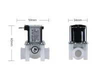 Válvula Solenoide Automação Filtro Água Osmose 1/4 24v Volts - Foto 2
