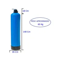 Filtro Central PRFV Original para Decloração Turbidez e Partículas GBF5000L/H - Foto 4