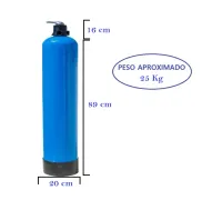 Filtro Central PRFV Original para Decloração Turbidez e Partículas GBF800L/H - Foto 3