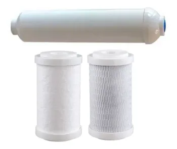 Kit Refis Filtro Residencial Cozinha Embutir Alcalinizador