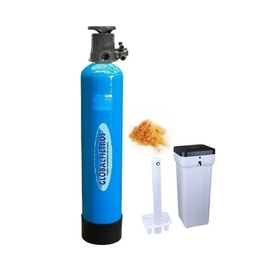 Filtro Abrandador Tratamento Água Com Tanque Salmoura Gbf635