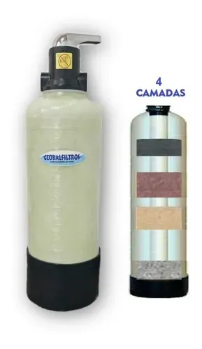 Filtro Central Para Cloro Turbidez Cor E Impurezas