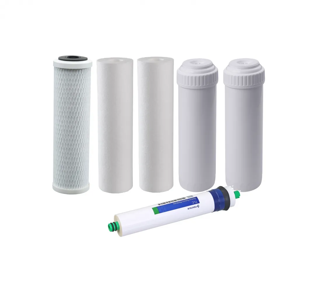Kit de Refis Compatíveis Osmose Reversa Vexer Smart 5 Etapas