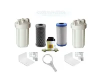 Conjunto P/ Tratar Coliformes Ferrugem Impureza Água Gbf4200