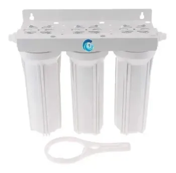 Filtro Purificador Triplo Bancada Remove Agrotóxicos E Cloro