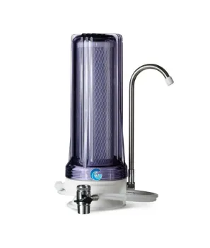 Purificador Água Removedor Flúor Metais Pesados Cloro Single - Foto 2