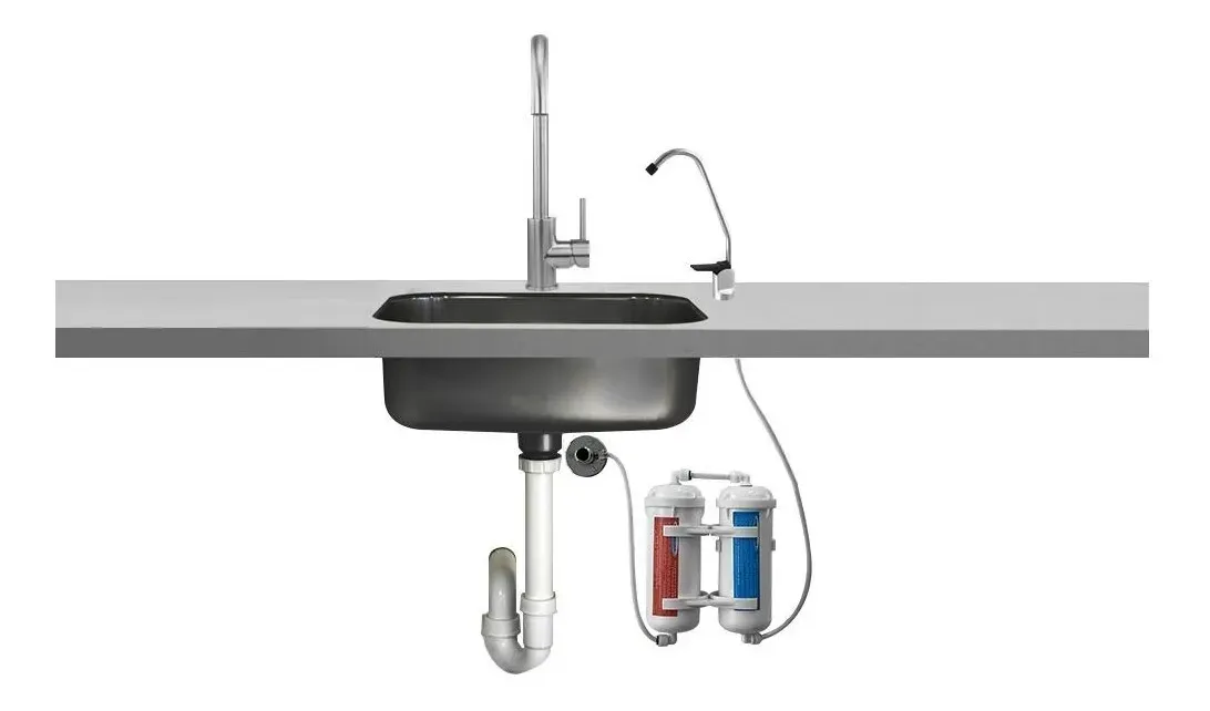 Torneira Faucet Com Filtro Purificador Água Granito/marmore