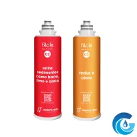 Filtro Purificador Facile C2 + C3 Reduz Cloro E Sedimentos - Foto 3