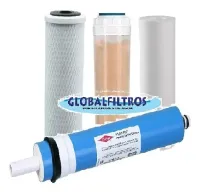 Filtro Deionizador E Osmose Reversa Completo 4 Etapas +conex - Foto 3