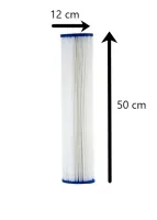 Refil Plissado Lavável para Filtros Big 20x4,5