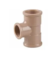 Tee Soldável Redução Marrom Krona 32mm x 25mm para Água Fria - Foto 2