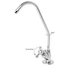 Torneira Faucet de Bancada Cromada com 1/4 de Volta - FCT01 - Foto 2