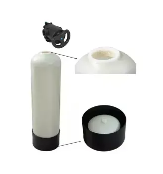 Filtro Abrandador P/ Água Dura Com Retrolavagem Manual 4m2/h - Foto 2