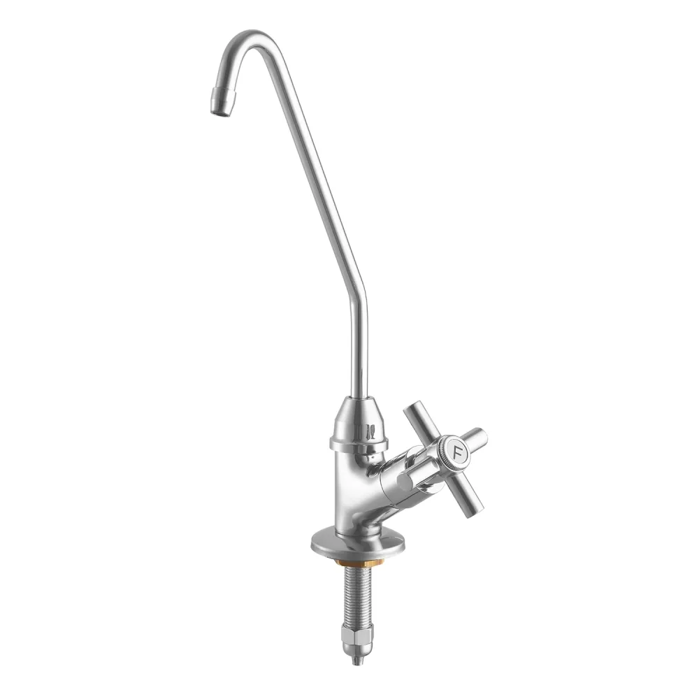 Torneira Faucet Metal Cromada Mang. 5/16" Bancada 1/4" Volta