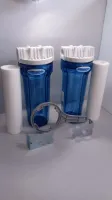 Kit 2 Filtro Para Cavalete De Entrada / Caixa D'água Com 2 Refis - Foto 3