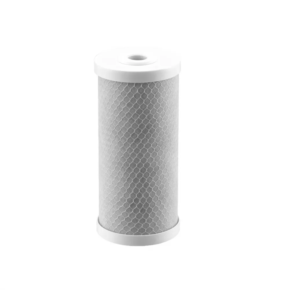 Refil Carvão Ativado Block p/ Filtros Big 10" - 40 Micras