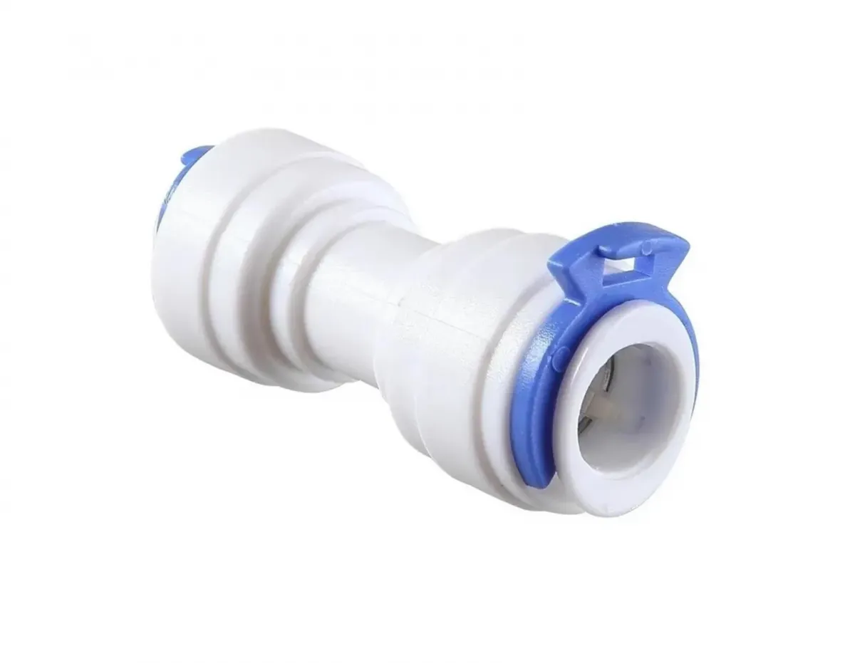 Conexão Emenda - União Reta Engate Rápido 3/8"x 3/8" (9mm)