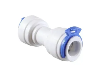 Conexão Emenda - União Reta Engate Rápido 3/8"x 3/8" (9mm)