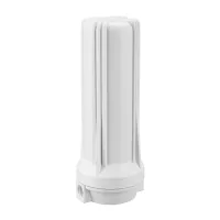 Carcaça Branca para Filtro de Água 10 x 2,5 - Rosca 1/2
