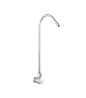 Bica Faucet Metal Cromado Com Cotovelo p/ Filtro Rosca 1/2