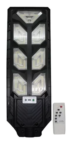 Luminária Pública Solar Led 350W Com Sensor e Controle