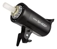 Flash Greika Godox SK 400 II V c/ Lampada LED para Estúdio - Foto 2