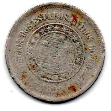 1899 - 100 Réis - Moeda Brasil