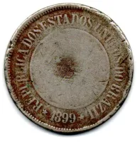 1899 - 200 Réis - Moeda Brasil