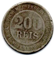1899 - 200 Réis - Moeda Brasil - Foto 2