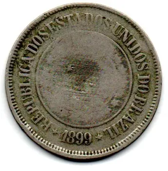 1899 - 200 Réis - Moeda Brasil