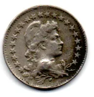 1922 - 100 Réis - Moeda Brasil - C/ Dano / Mossa - Foto 2