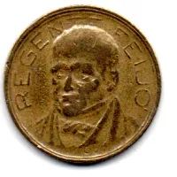 1937 - 500 Réis - Regente Feijó - Polida - Foto 2