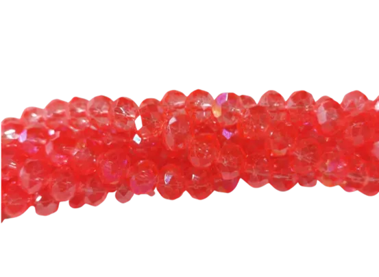 Fio de cristal Laranja Neon - 134