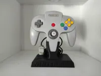 Suporte Para Controles De Nintendo 64 Com Enrolador Do Cabo