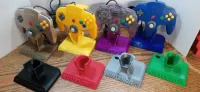 Suporte Para Controles De Nintendo 64 Com Enrolador Do Cabo - Foto 10