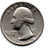 Estados Unidos - 1976 - 25 Cents - Comemorativa Bicentenário - Quarter Dollar - Foto 2