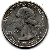 Estados Unidos - 2017D - 25 Cents - New Jersey - Park Quarter Dollar - Foto 2