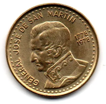 Argentina - 1978 - 100 Pesos - Comemorativa - General José de San Martin