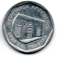 Argentina - 1989 - 10 Australes - Foto 2