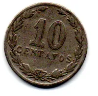 Argentina - 1930 - 10 Centavos - Foto 2