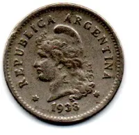 Argentina - 1938 - 10 Centavos